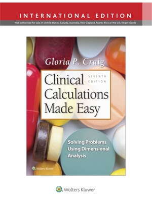 预订不退不换Clinical Calculations Made Easy