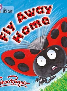 Fly Away Home 英文原版故事绘本 Collins Big Cat 柯林斯大猫 Band 01B/Pink B 粉色B  单本 赠音频