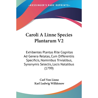 按需印刷Caroli A Linne Species Plantarum V2[9781104470876]