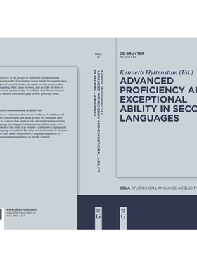 按需印刷DGYT Advanced Proficiency and Exceptional Ability in Second Languages[9781501516979]