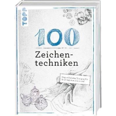 预订【德语】 100 Zeichentechniken:Ungewöhnliche Übungen für Ihren eigenen Zeichenstil