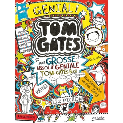 预订【德语】Tom Gates - Das große, absolut geniale Tom-Gates-Buch[9783423718219]
