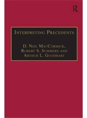 预订Interpreting Precedents[9781855216860]
