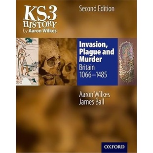 Book History Murder 现货Folens 1066 9781850083443 Plague 2nd Invasion Folens Student