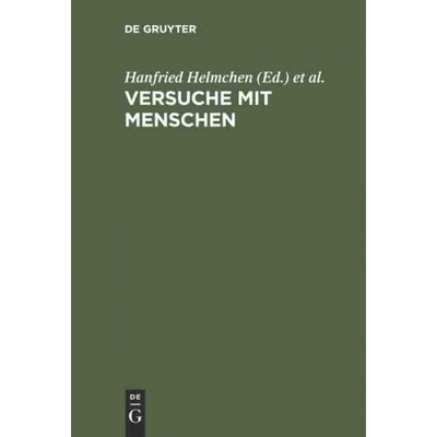 按需印刷不退不换DEG Versuche mit Menschen[9783110105452]