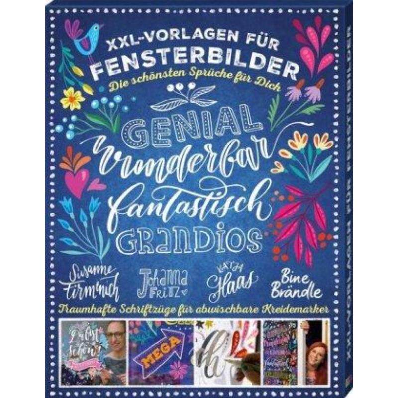 预订不退不换德语 XXL Vorlagen für Fensterbilder - Die sch?nsten Sprüche für Dich:Traumhafte Sch