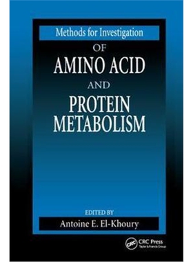 按需印刷不退不换图书Methods for Investigation of Amino Acid and Protein Metabolism[9780367399832]