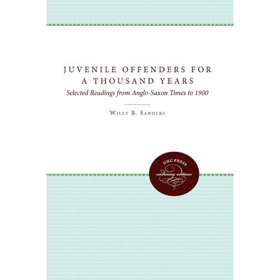 按需印刷Juvenile Offenders for a Thousand Years[9780807897713]