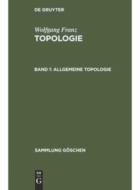 按需印刷DEG Allgemeine Topologie[9783110041170]