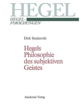 按需印刷DEG Hegels Philosophie des subjektiven Geistes[9783050036700]