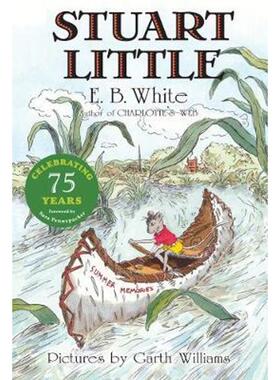 现货 Stuart Little  精灵鼠小弟 斯图尔特   E. BWhite怀特   夏洛的网作者 儿童读物  平装  英文原版