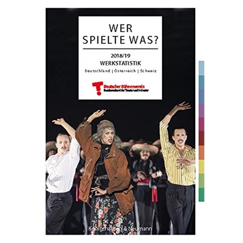 预订【德语】 Wer spielte was?:2018/19 Werkstatistik. Deutschland. Österreich. Schweiz.