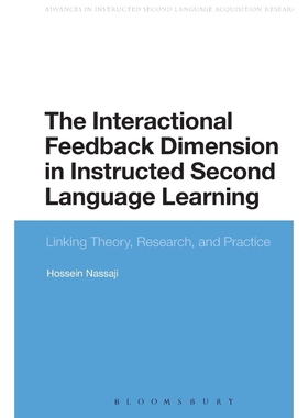 按需印刷The Interactional Feedback Dimension in Instructed Second Language Learning[9781472510143]