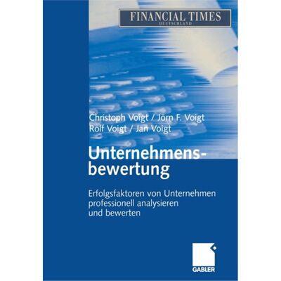 预订不退不换德语 Unternehmensbewertung:Erfolgsfaktoren von