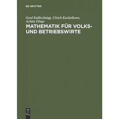 按需印刷不退不换DEG Mathematik für Volks  und Betriebswirte[9783486274240]