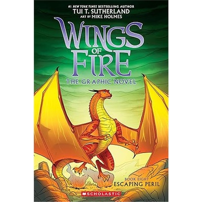现货Escaping Peril逃离危难 火翼飞龙#8   A Graphic Novel (Wings of Fire Graphic Novel #8)图伊·萨瑟兰 Tui T Sutherland