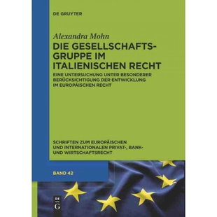Gesellschaftsgruppe italienischen Recht 按需印刷DEG 9783110288292 Die