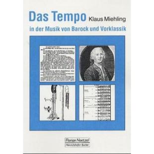 Musik Vorkl Das und Barock von der Tempo 德语 预订