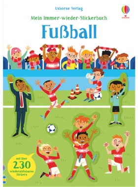 预订【德语】 Mein Immer-wieder-Stickerbuch: Fußball[9781789412758]