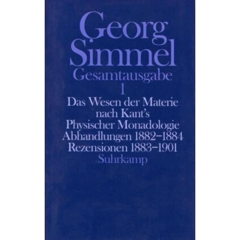 预订【德语】 Das Wesen der Materie nach Kant's Physischer Monadologie. Abhandlungen. R