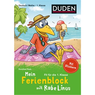 Ferienblock 9783411720798 fur 德语 Mein die Rabe mit Klasse 预订 Linus Fit