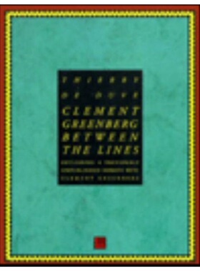 预订不退不换Clement Greenberg between the Lines