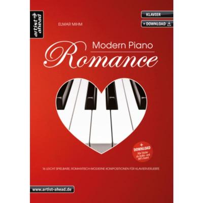 预订【德语】 Modern Piano Romance:16 leicht spielbare, romantisch-moderne Kompositione