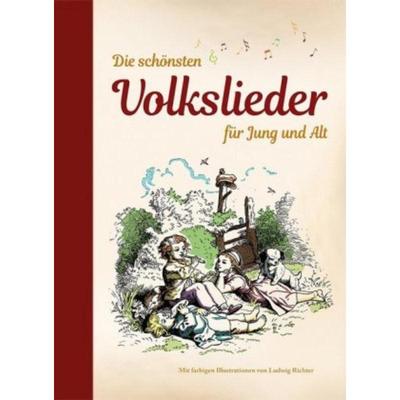 预订【德语】 Die schönsten Volkslieder für Jung und Alt:
