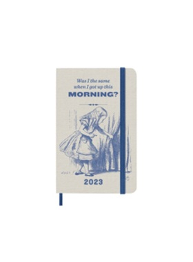 预订【德语】 Moleskine 12 Monate Wochen Notizkalender - Alice Im Wunderland 2023, P[8056598852974]
