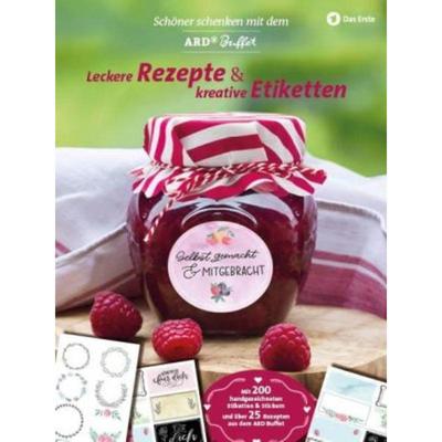 预订【德语】 Leckere Rezepte und kreative Etiketten:Schöner schenken mit dem ARD Buffe