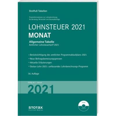 预订不退不换德语 Tabelle, Lohnsteuer 2021 Monat:mit 8 % +