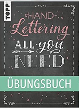 预订【德语】 Handlettering All you need. Das ?bungsbuch:Die sch?nsten Alphabete und Schmuck