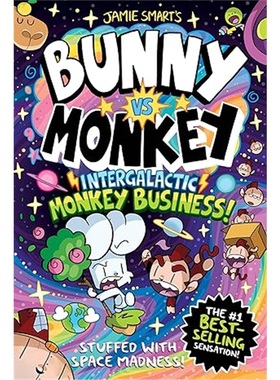 现货Bunny vs Monkey: Intergalactic Monkey Business[9781788453271]上海外文