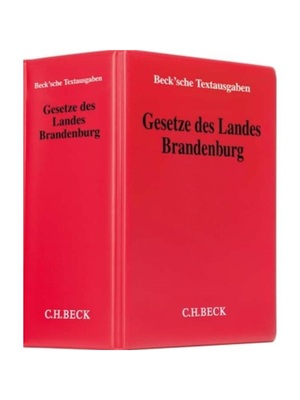 预订【德语】Gesetze des Landes Brandenburg, zur Fortsetzung:Grundwerk zur Fortsetzung (min. 12 Monate ab Kaufdatum) - Re