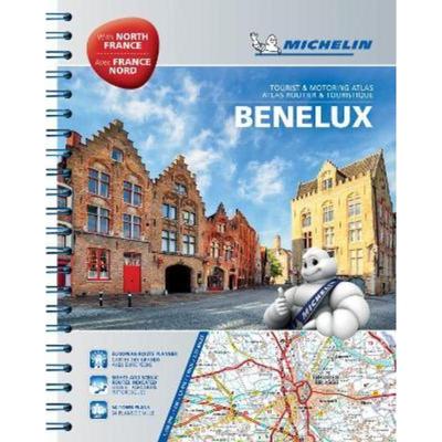 预订Benelux & North of France - Tourist & Motoring Atlas:Tourist & Motoring Atlas A4 spiral