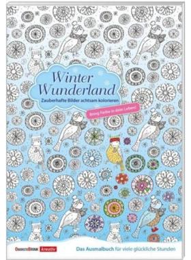 预订【德语】 Winter Wunderland:Zauberhafte Bilder achtsam kolorieren. Das Ausmalbuch für viele g