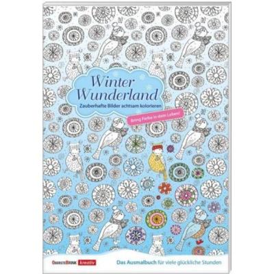 预订【德语】 Winter Wunderland:Zauberhafte Bilder achtsam kolorieren. Das Ausmalbuch für viele g