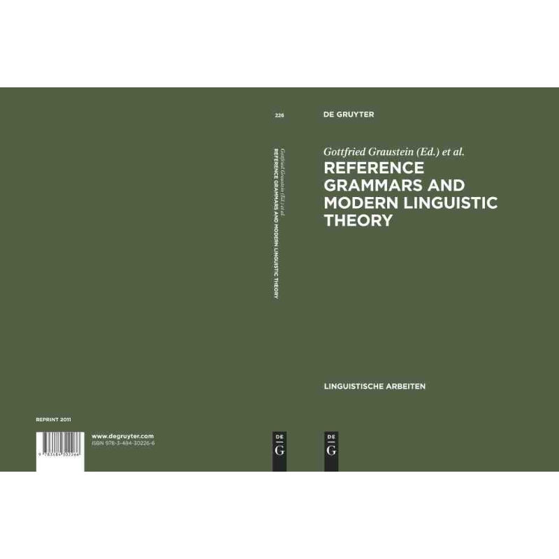 按需印刷DGYT Reference Grammars and Modern Linguistic Theory[9783484302266]