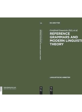 按需印刷DGYT Reference Grammars and Modern Linguistic Theory[9783484302266]