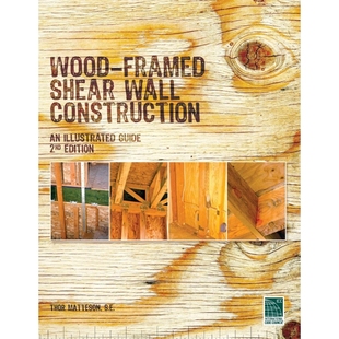 Illustrated Framed Shear Wall 按需印刷Wood Guide Construction 9781580019965