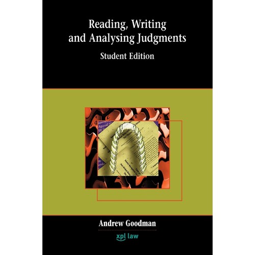按需印刷不退不换Reading, Writing and Analysing Judgments[9781858113661]