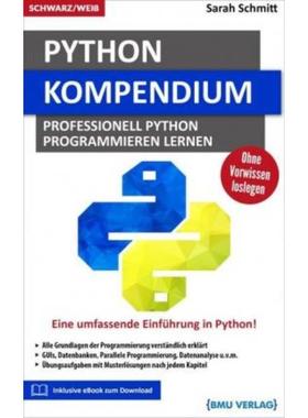 预订【德语】 Gekürzte Ausgabe Python Kompendium:Professionell Python Programmieren ler