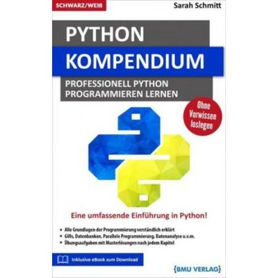 预订【德语】 Gekürzte Ausgabe Python Kompendium:Professionell Python Programmieren ler