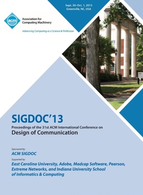 按需印刷Sigdoc 13 Proceedings of the 31st ACM International Conference on Design of Communication[9781450326094]