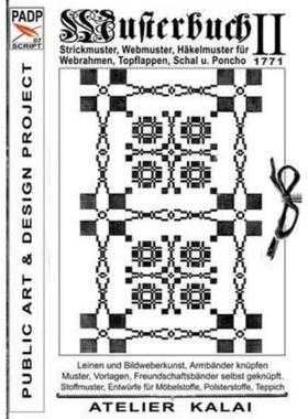 预订【德语】 PADP-SCRIPT 007: Musterbuch II von 1771:Strickmuster, Webmuster, Häkelmus