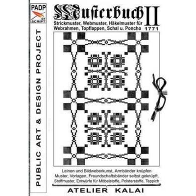 预订【德语】 PADP-SCRIPT 007: Musterbuch II von 1771:Strickmuster, Webmuster, Häkelmus