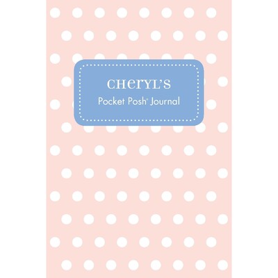 按需印刷Cheryl's Pocket Posh Journal, Polka Dot[9781524821920]