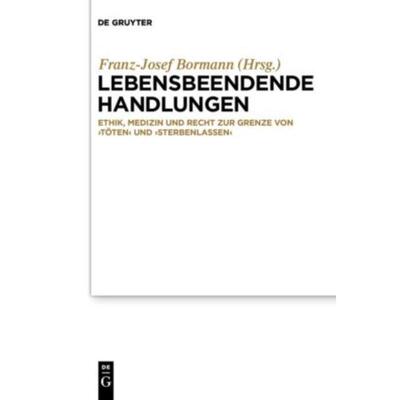 按需印刷DEG Lebensbeendende Handlungen[9783110485721]