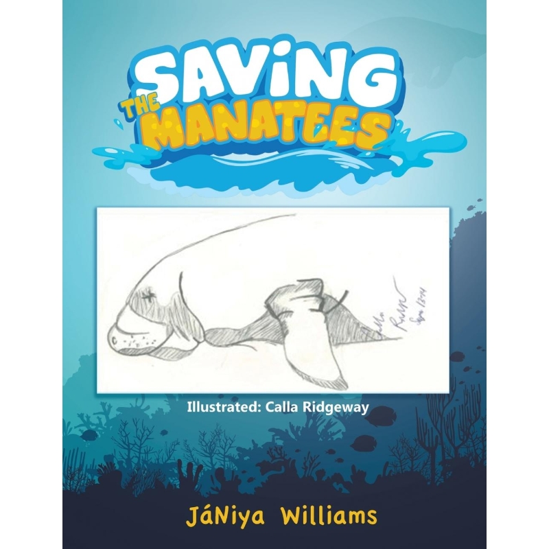 按需印刷Saving the Manatees[9781958678886] 书籍/杂志/报纸 儿童读物原版书 原图主图