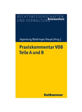 预订【德语】Praxiskommentar VOB - Teile A und B: